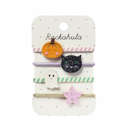 Élastiques Pqt 4 - Spooky Cute | Rockahula