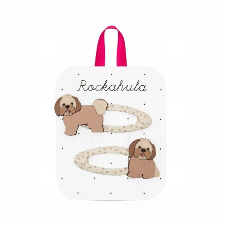 Barrettes Pqt 2 - Dolly Dog | Rockahula