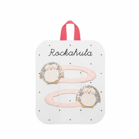 Barrettes Pqt 2 - Pingouin | Rockahula