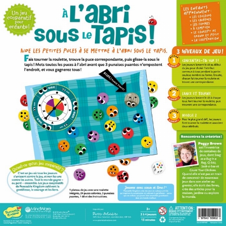À l'abri sous le tapis! | Peaceable Kingdom