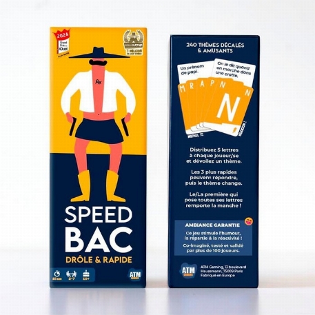 Speed Bac - Jaune | ATM Gaming