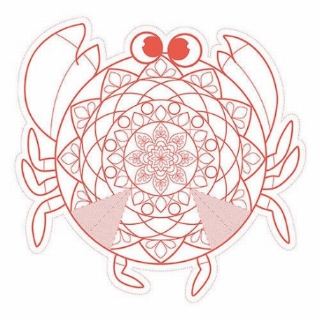 Graffy Pop Mandala 3D - Animaux Marins | My Mandarine