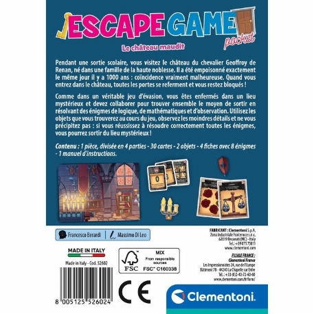 Escape Room - Château | Clementoni