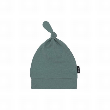 Bonnet à noeud - Leafy Green | Belan.J