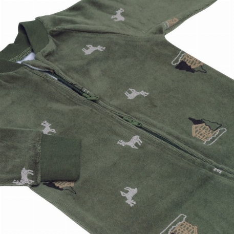 Pyjama en velours - Forest | Perlimpinpin