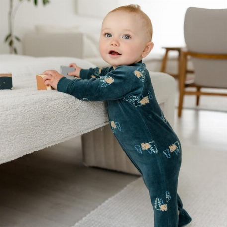 Pyjama en velours - Bears | Perlimpinpin