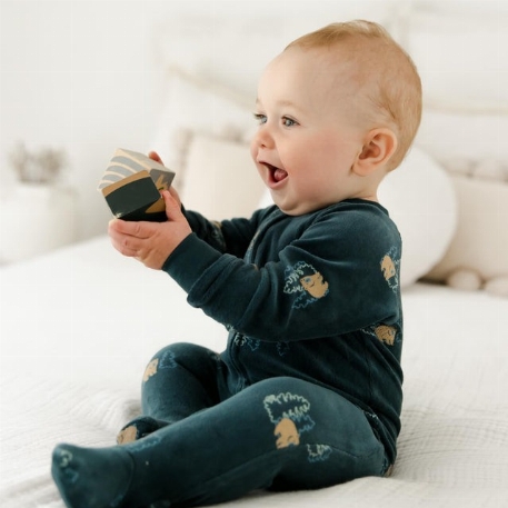 Pyjama en velours - Bears | Perlimpinpin