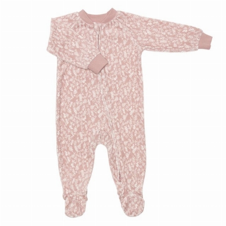 Pyjama en velours - Floral | Perlimpinpin