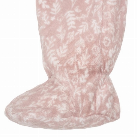 Pyjama en velours - Floral | Perlimpinpin