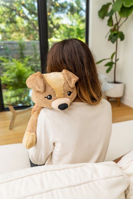 Peluche lestée - Charlie le chiot | Hugimals