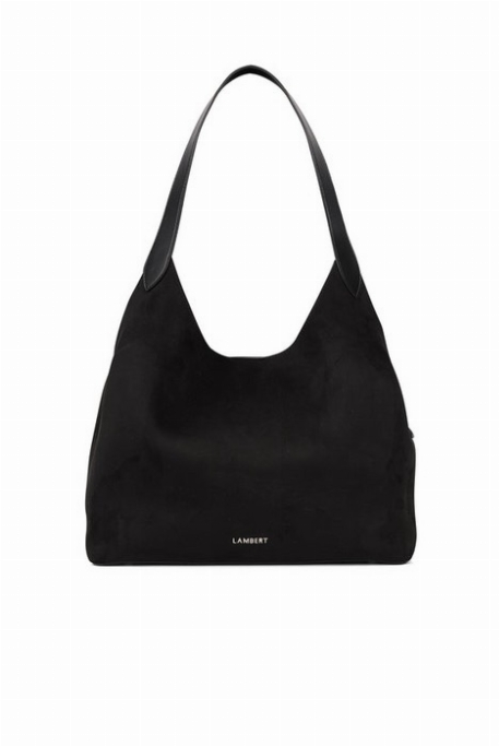 Le KATY - Sac fourre-tout en suède - Black | Lambert