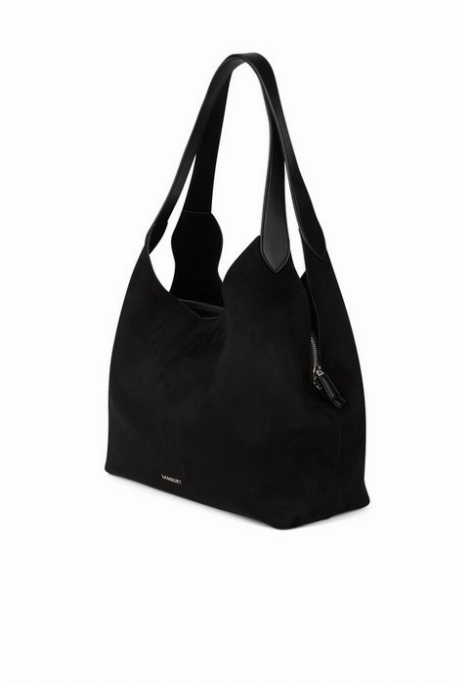 Le KATY - Sac fourre-tout en suède - Black | Lambert