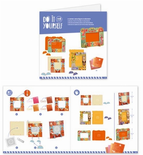 DIY - Cadres mosaïques - Monde animal | Djeco