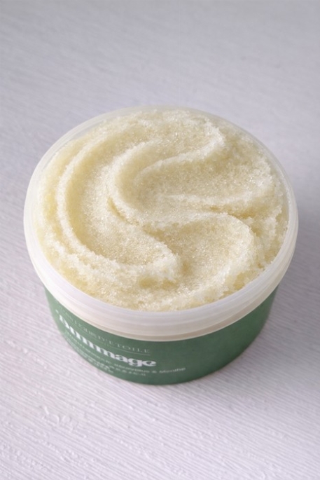 Gommage sucré salé - Eucalyptus et Citron | Savonnerie Poussière d'Étoile