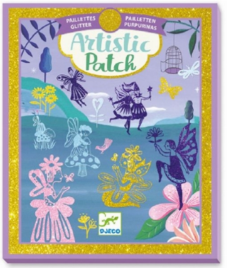 Artistic patch glitter - Pays des fées | Djeco