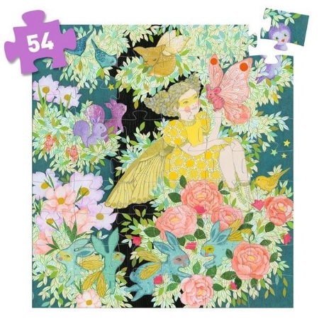 Puzzle silhouette 54 pcs - L'arbre de Flora | Djeco
