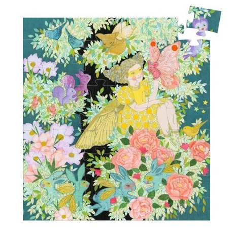 Puzzle silhouette 54 pcs - L'arbre de Flora | Djeco