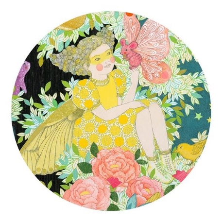 Puzzle silhouette 54 pcs - L'arbre de Flora | Djeco