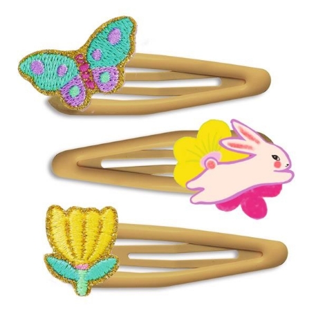 Plume - Barrettes Pensée x3 | Djeco