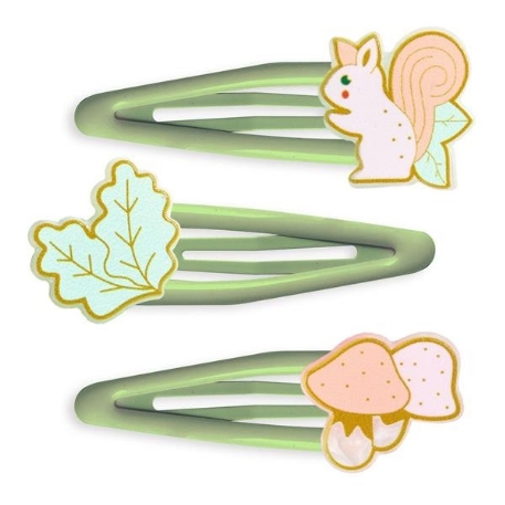Plume - Barrettes Hyacinthe x3 | Djeco