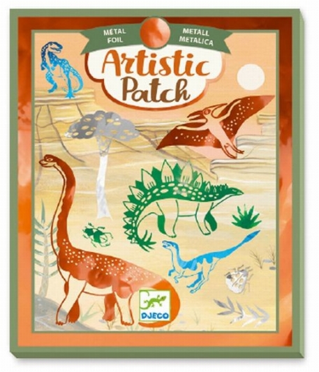 Artistic patch metal - Dinosaurus | Djeco