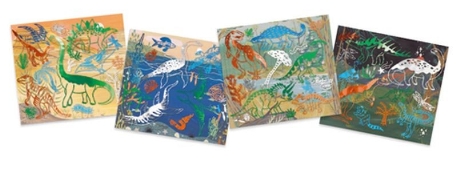 Artistic patch metal - Dinosaurus | Djeco