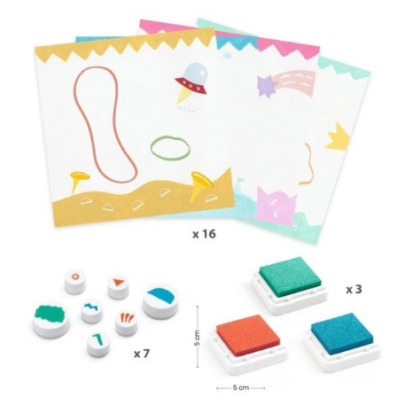 Tampons - Là-haut | Djeco