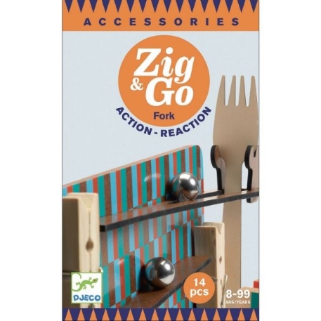 Zig & go - Fork -14 pcs | Djeco
