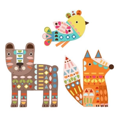 3 animaux géants à créer | Djeco