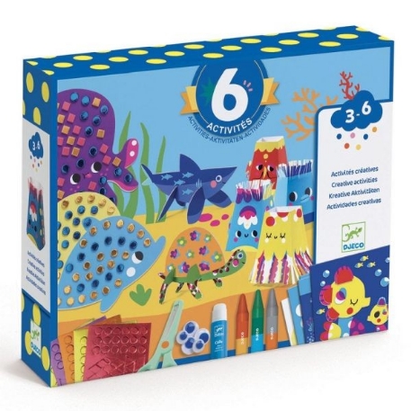 Coffret multi-activités - La mer et ses plaisirs | Djeco