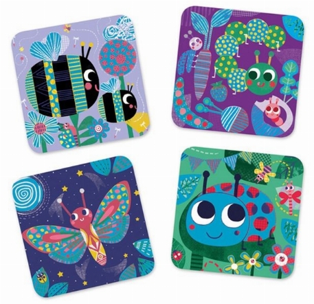 Cartes à gratter - Toutes petites bêtes | Djeco