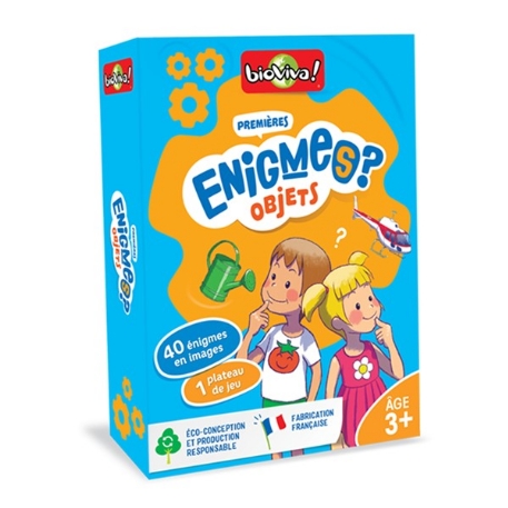 Mes premières énigmes - Objets | Bioviva