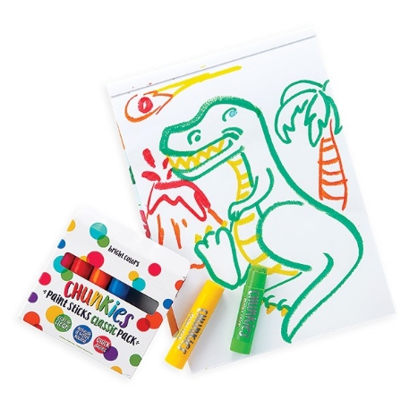 Chunkies - Bâtons de peinture - 6 couleurs classiques | ooly