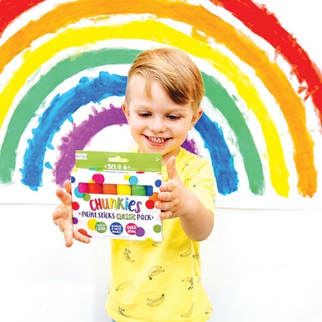 Chunkies - Bâtons de peinture - 6 couleurs classiques | ooly