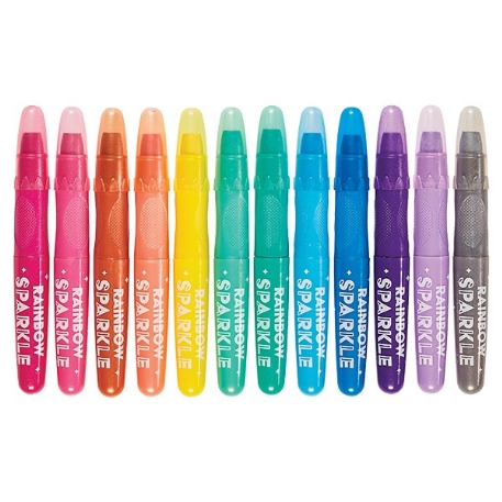 Rainbow Sparkle - Crayons à gel métallisé et aquarellables | ooly