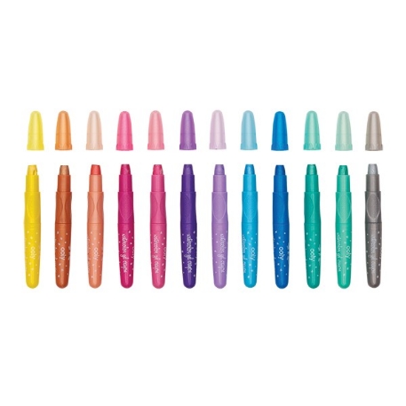 Rainbow Sparkle - Crayons à gel métallisé et aquarellables | ooly