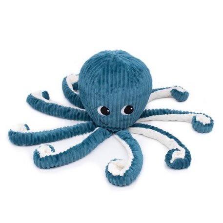 Peluche Maman et son bébé - Filou la pieuvre bleue | Les Déglingos