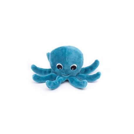 Peluche Maman et son bébé - Filou la pieuvre bleue | Les Déglingos