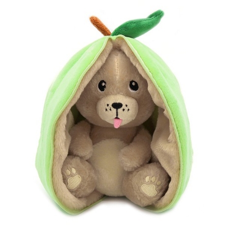 Peluche Flipetz - Crocket la pomme-chien | Les Déglingos