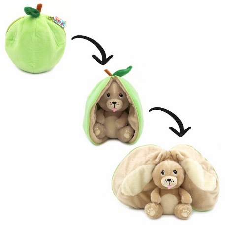 Peluche Flipetz - Crocket la pomme-chien | Les Déglingos