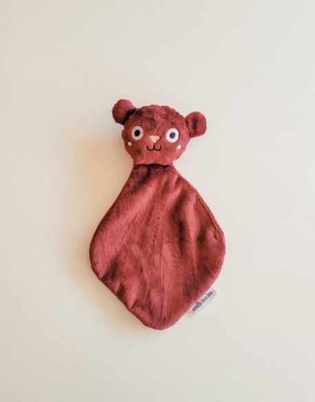Doudou Bébé Ourson - Bourgogne | Veille sur toi