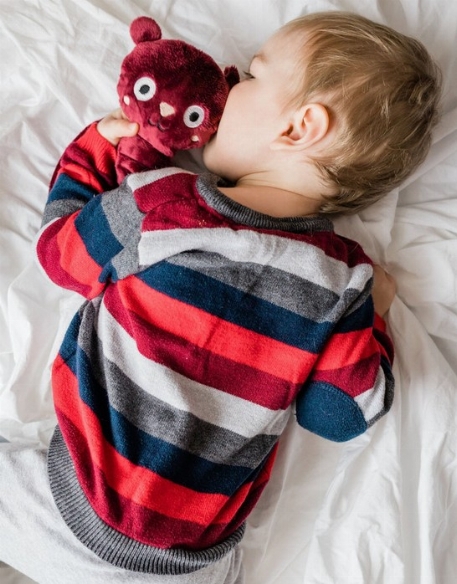 Doudou Bébé Ourson - Bourgogne | Veille sur toi