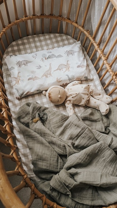 Taie d'oreiller pour enfant - Jurassique | Veille sur toi