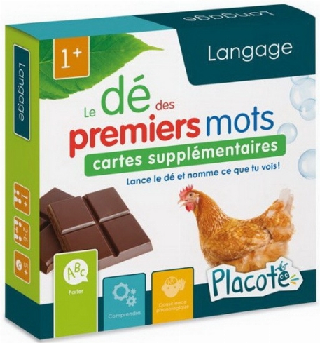 Le dé des premiers mots - cartes supplémentaires | Placote