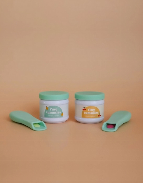 Ensemble de gelato Tiny Tummies pour poupée - Citron et cerise | Tiny Harlow
