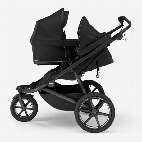Poussette Urban Glide 3 Double avec Boucle Magnétique - Noir | Thule