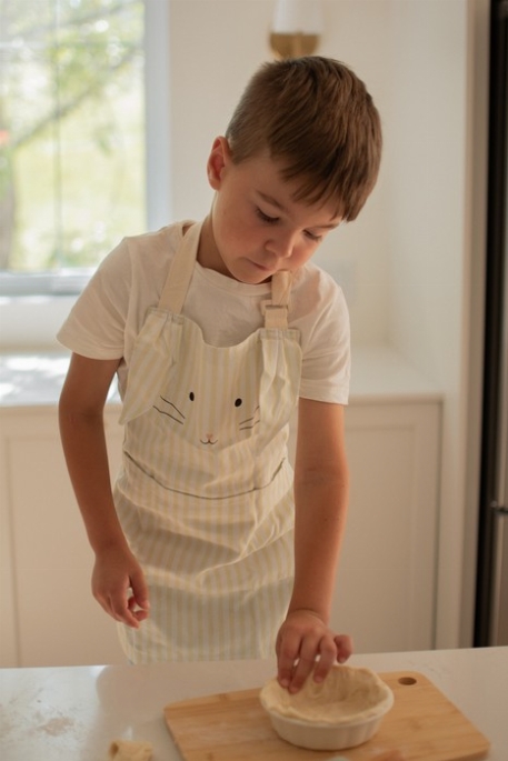Tablier de cuisine pour petit chef - Lapin miel | Micasso