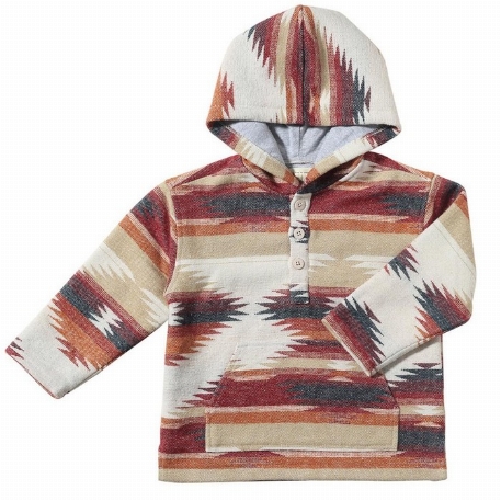 Veste Rancho - Burgundy Aztec | Me & Henry