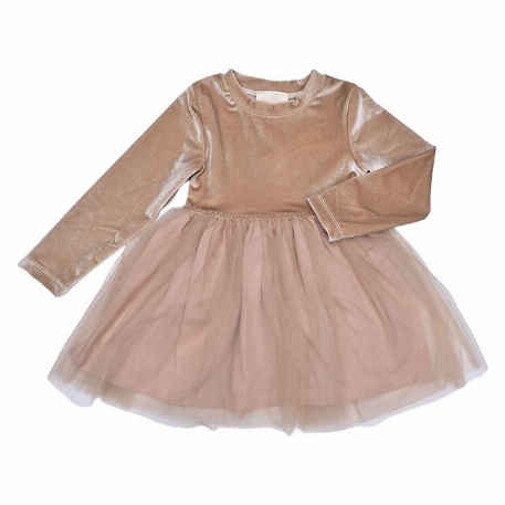 Robe Eva - Gold Velvet | Vignette