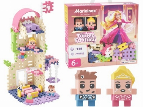 Mini Waffle - Tour de princesse 148 pcs | Marioinex
